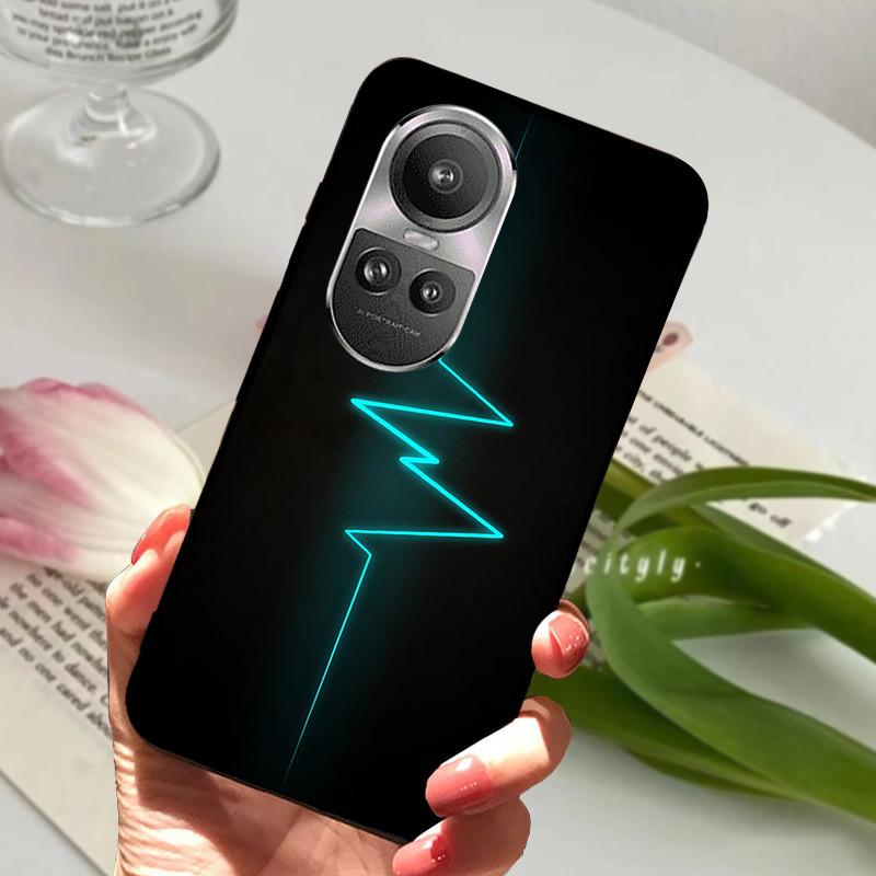 For Oppo Reno 10 5G CPH2531 Case Reno10 Shockproof Soft TPU Silicone Phone Cover For Oppo Reno 10 Pro 5G CPH2525 Funda Cartoon