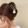 Pearl Korean Hair Accessories Hair Crab Clip Rabbit Shark Clip Female Hair Claw Girl's Headwear