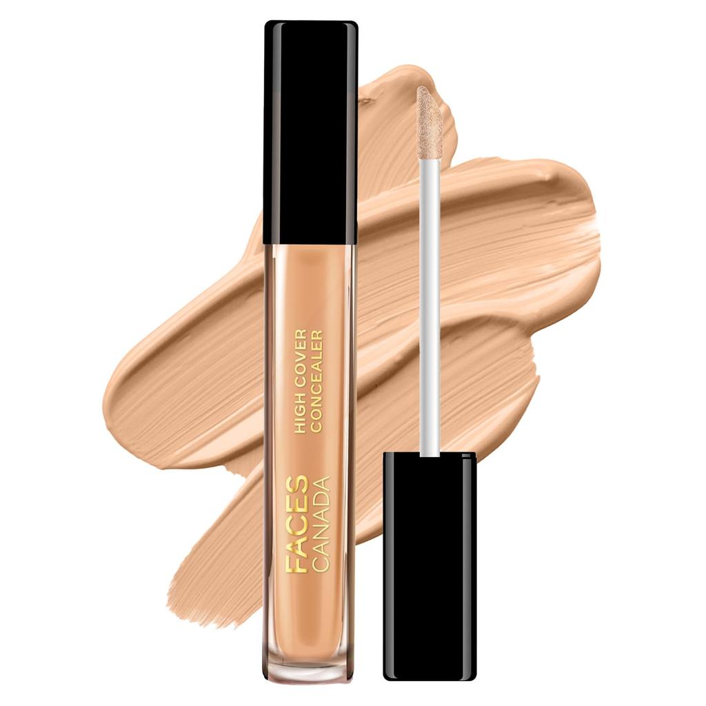 FACESCANADA High Cover Concealer - Toffee Love 04, 4Ml