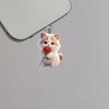 2D Acrylic Cute Kitten Phone Dust Plug, Phone Decoration Small Pendant Cute Dust Plug, Phone Decoration