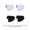 4pcs Shoulder Pads Replacement Sponge Inner Padding Suit Nonslip Sewing Lining Pads Dresses Costumes Accessories