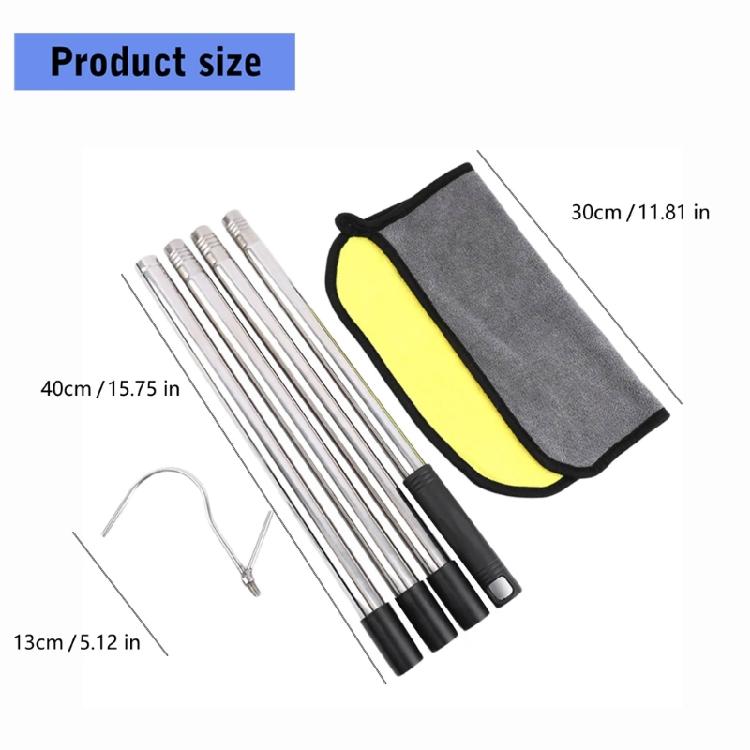 Flexible Swimming Pool Hook Device For Collecting Cleaners And Debris Constructed Of Durable Metal