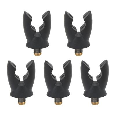 Support de Tête de Repose-Canne à Pêche Anti-Glissement Silicone Support de Poignée de Canne à Pêche pour Pêche en Mer 5pcs