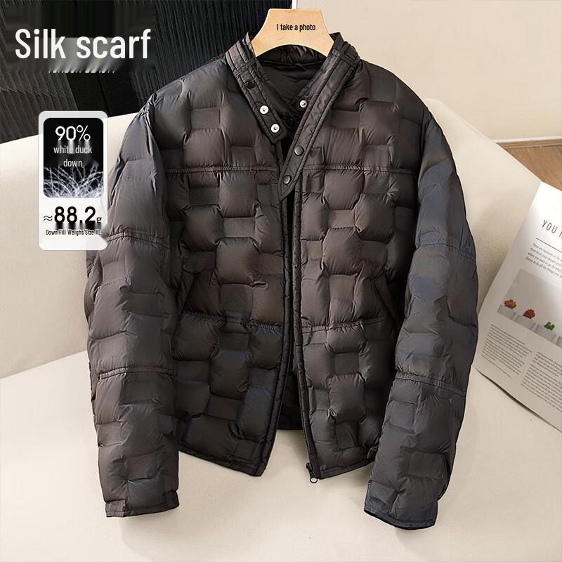 

Женская легкая куртка Sibaishang с воротником-стойкой, 90% утиный пух S