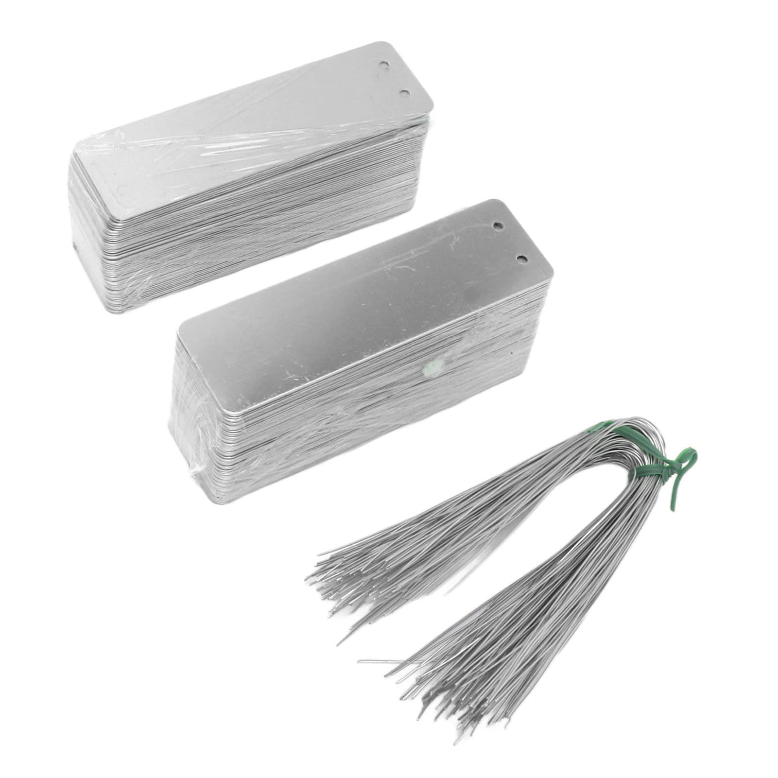 

Plant Gardening Plant Identification Pack of For Durable Labels, Labels, Tags, 100, Threaded, Aluminum, Double-sided, Gardening, Waterproof,