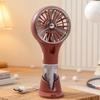 Creative New Model Handheld with Base Spray Electric Fan for Outdoor Travel, Sun Protection, Hydration, and Infinitely Adjustable Speed.