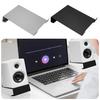 Yousheng Desktop Speaker Stand Metal Support Base 15Degree Tilt Shockproof Heavy Duty Small Speaker Rack Audio Equipment Stand Stable Sound Experience