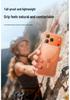 iPhone 17 Pro Max Color-Block Airbag Transparent Magnetic Case - New Anti-Fall Protective Cover