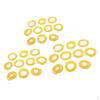 4000Pcs Yellow Network Cable Markers Identification Labels Managment No 09
