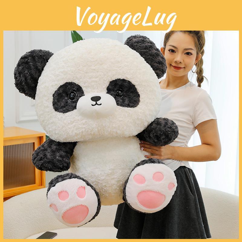Into Turn Panda Dog Plush Toy Cartoon Stuffed Animal Doll Decoration Kids Gift