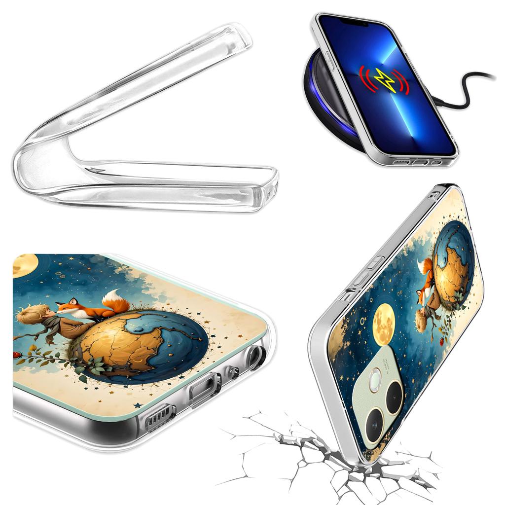 Etui Do Oppo A5 Pro Obudowa Foto Case Plecki Grafika Lisek + Szkło 9H