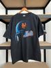 Unisex Shirt Cotton Oversize Large Size Vintage 1998 New York Mets MLB Baseball Starter Black T-shirt Sz L