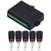 433Mhz 4CH Garage Door Remote Control Entry Opener Wireless Relay Transmitter Receiver Kit