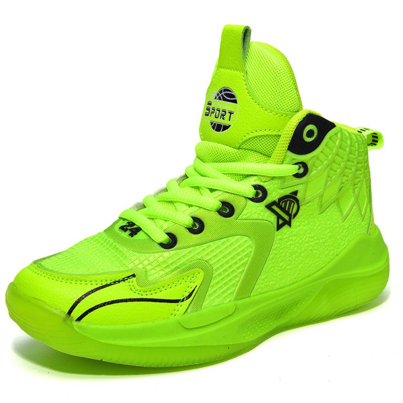Kids' Mesh Basketball Shoes - Breathable Spring & Fall Style for Boys