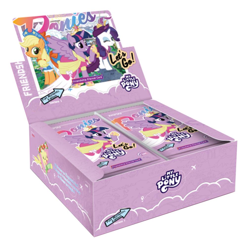 My Little Pony Card English Version Friendship Eternal Rainbow Star Edition Anime Collection Card Toys Gift