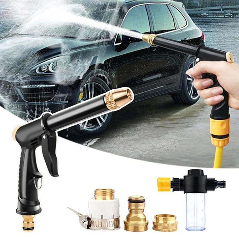 Multipurpose High Pressure Sprayer Guns Heavy Duty With 3 Jet Modes Ideal For Washing Cars And Cleaning Outdoor Area