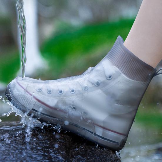 Waterproof Shoe Covers Anti Slip Rainproof Shoe Covers Reusable Rain Shoe Covers for Sneakers Women Men Outdoor Protection