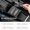 Hot 3D Metal Emblem Sticker Car Interior Decoration Styling Decals For Ford Mk2 Mk3 Mk4 Mk5 Mk7 Fiesta FOCUS 2 3 4 5 Car Accesso