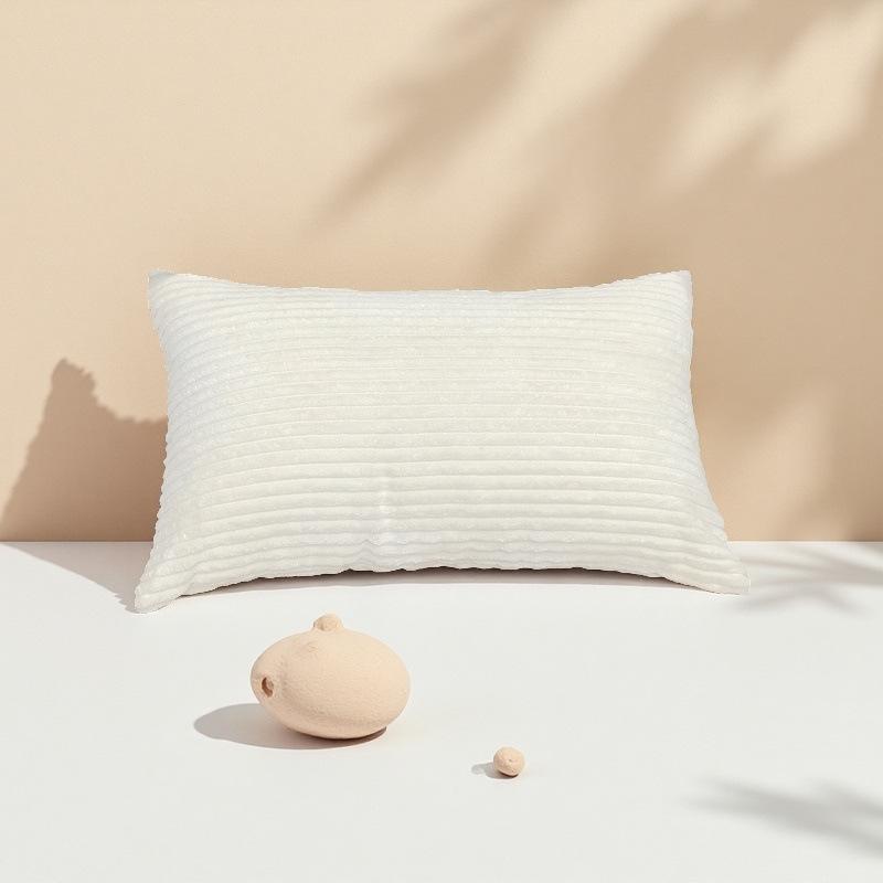 Luxury Rectangular Plush Pillowcase: Portable, Removable, and Washable for Sofa