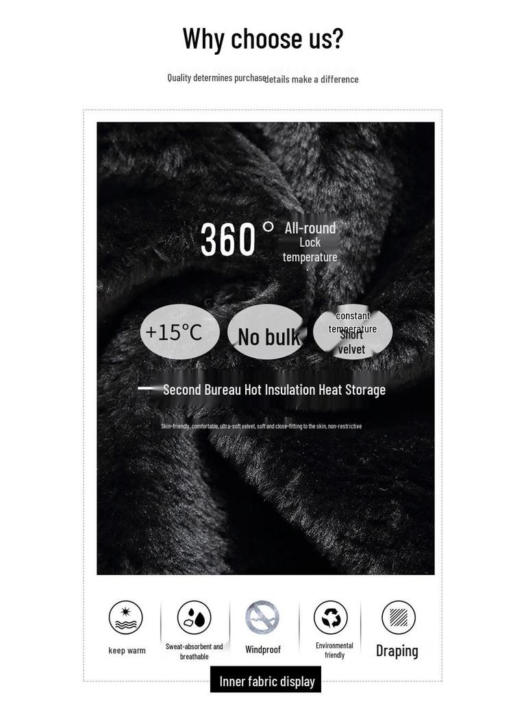 Men's Winter Leather Vest with Sloping Shoulder and Plus Velvet, Casual Warm Plus Size Waistcoat