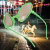 Adult Unisex Funny Alien Sunglasses with UV Protection for Parties