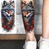 1 Blatt Kreative Malerei Drache Löwe Temporäre Tattoos für Männer Frauen Erwachsene Körperkunst Wasserdichte Realistische Fake Tattoo Aufkleber