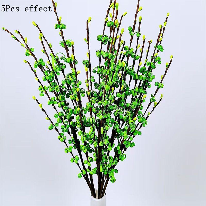 55CM Artificial Jasmine Flower Artificial Flower Art Jasmine Plant Branches Suitable for Home Office DIY Wreath Wedding Ornament
