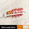 Wall-Mounted Luxury Slipper Rack: Punch-Free Bathroom Shoe Draining Storage Solution