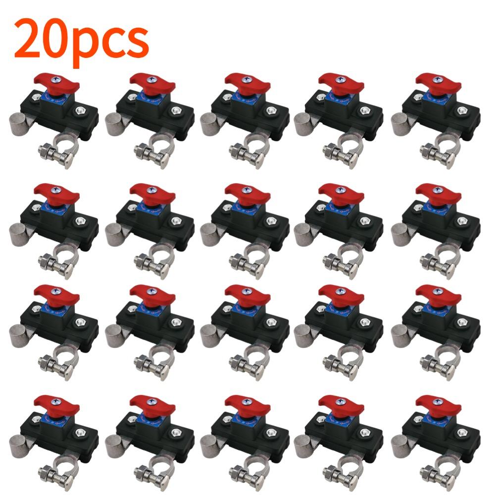 12/24V Car Battery Disconnect Switch Heavy Duty Manual Circuit Breaker Anti-Power Off Universal Car Auto Leakage Protector Tool