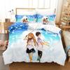 3D Printed Anime Your Lie in April Kaori Miyazono Comfortable Duvet Quilt Cover Pillowcase Bedding Set Decoration Home Textile