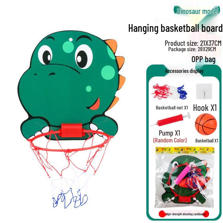 Canasta de Baloncesto Interior Ajustable Estilo Dibujos Animados para Niños con Envío Gratuito