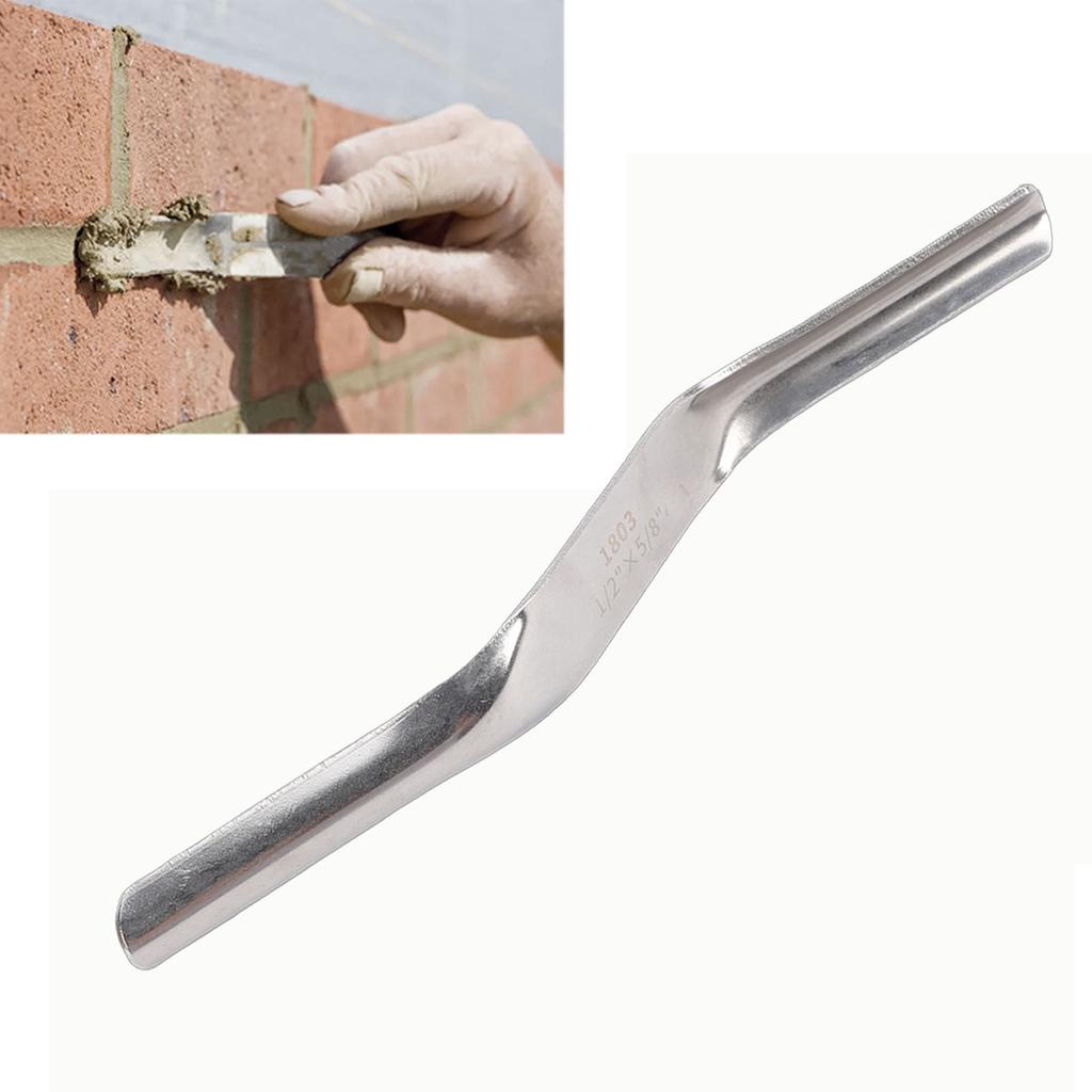 1Celsius2 5Celsius8 Inch Brick Jointer Stainless Steel Double Ended Tile Joint Trimmer for Kitchen Bathroom Floor Grout Caulking Filling