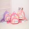 Cute Cartoon Cat Backpack For Girls Adorable Lightweight Toddler School Bag