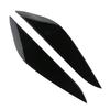 For Tesla Model 3 2017-2025 for Model Y 2019-2025 Headlight Trim Cover Front Lamp Sticker Eyebrow Eyelid Styling Accessories