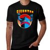 Retro Gigantor Tshirt Plus Size Workout Short Sleeve Top Tshirt