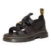 Dr. Martens Tissu Cuir Sandales de Plage Décontractées Confortables Sandales Unisexe Noir 31574001