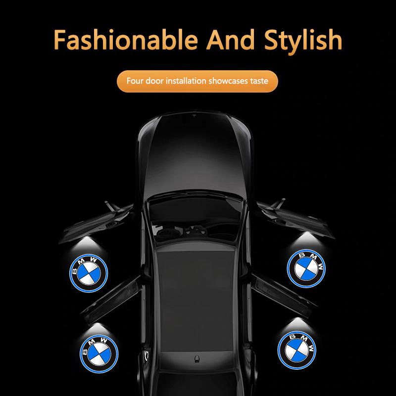 OEBX9 Fashion Car Door Welcome Light Logo Projection Lights For BMW M Sport M2 M3 M4 M5 M6 E46 E90 E60 F10 F30 E39 E36 F20 E87