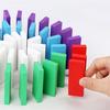 120 Pieces 12 Colors Children Building Blocks Large Domino Early Education Wooden Toys