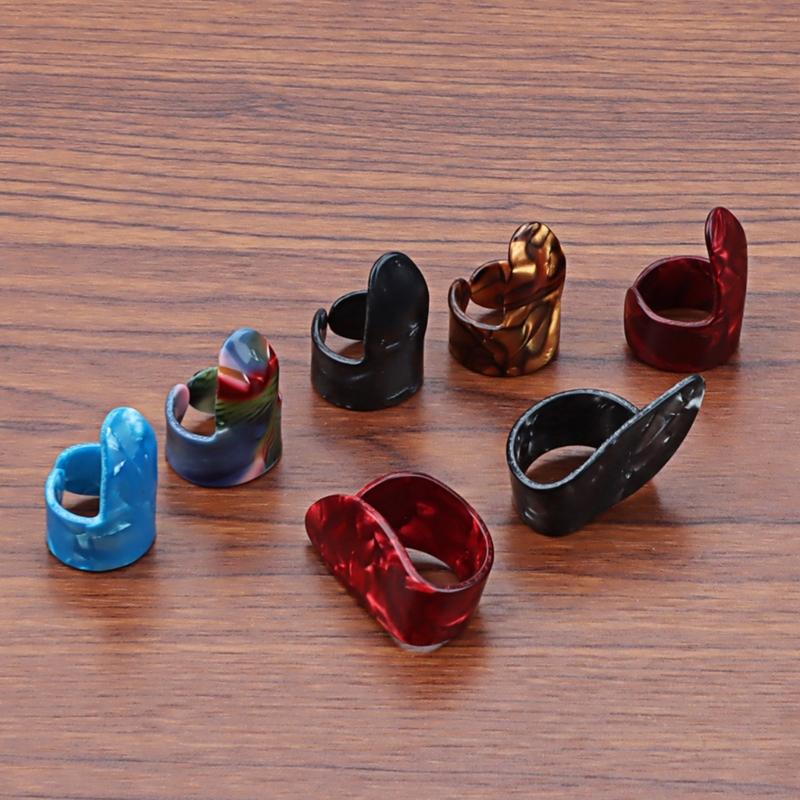 7Pcs Guitar Picks Thumb Picks Electric Guitar Part Ukulele Picks Guitar Picks