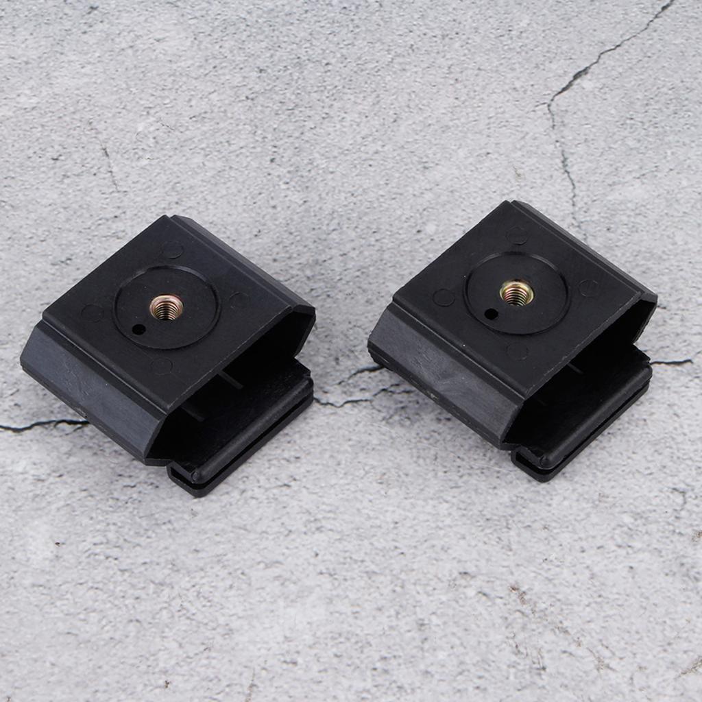 2 st Bilstötfångarfäste Kåpa Tillbehör Passar till Mercedes Benz W201 19821993 2018800114