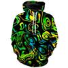 Felpa da Uomo con Fantasia Ondata 2026 Stampa 3D Pittura Colorata Abbigliamento Sportivo Street Felpa a Manica Lunga Felpe da Uomo Super Grandi