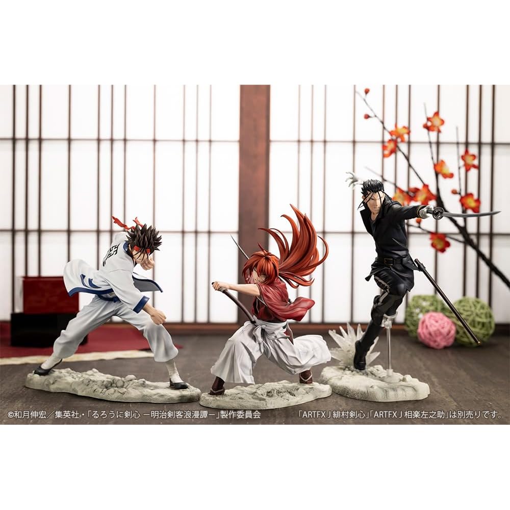 Kotobukiya Rurouni Kenshin Saito Hajime 1/8 Scale Painted PVC Figure Collectible Toy