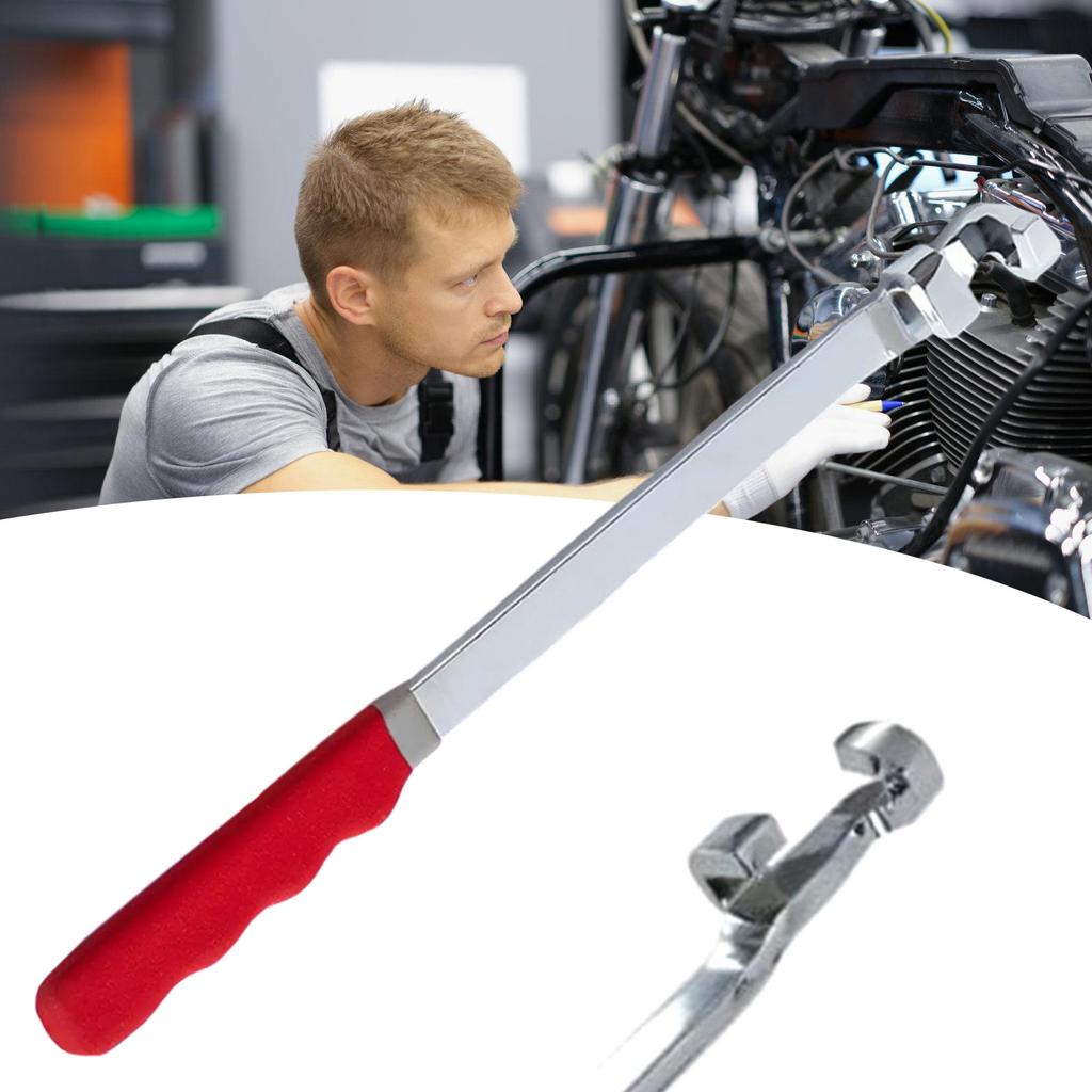 Ultra Labor Saving 381mm Offset Extension Wrench Ergonomic Handle Wrench for 24mm Spanners Ergonomic Handle