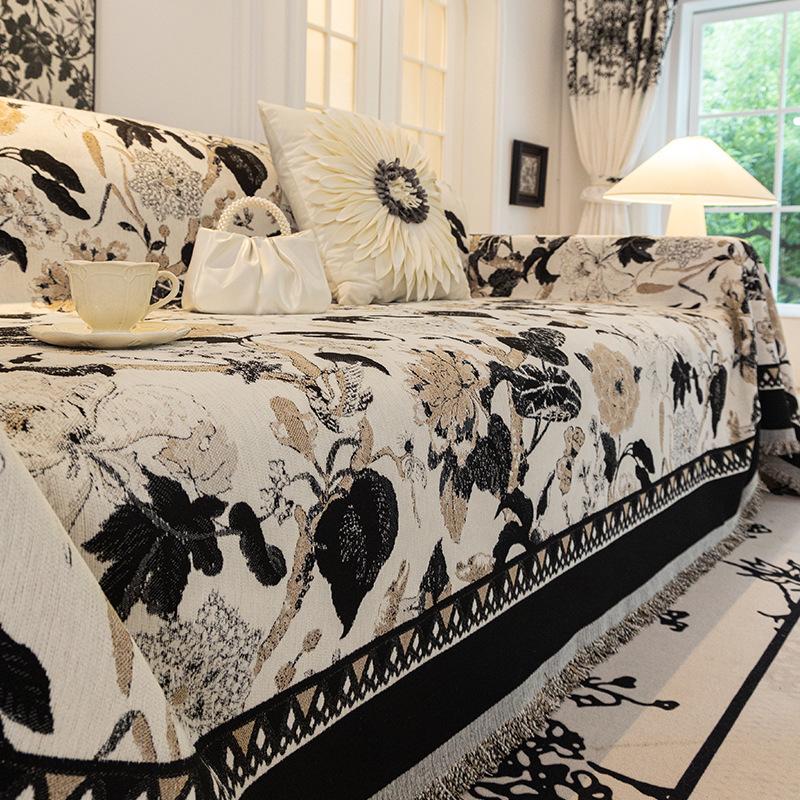 Light Luxury Chenille Sofa Towel Four Seasons Universal All-Inclusive Universal Anti-Scratching High-Grade Sofa Cushion Sofa Cover