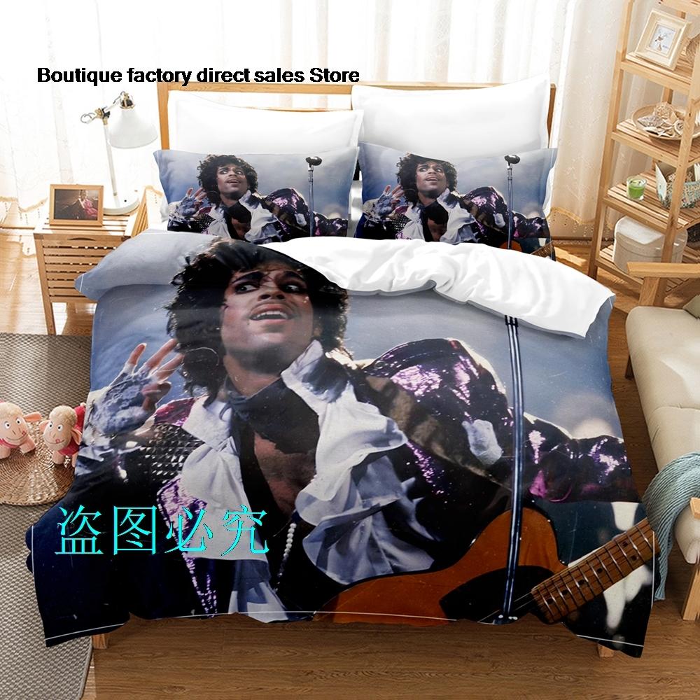 Prince Rogers Nelson Bedding Set Single Twin Full Queen King Size Bed Set Adult Kid Bedroom Duvetcover Sets parure de lit Bed