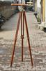 Nautical Brass Telescope with Wooden Tripod: 39-Inch Home Decor
