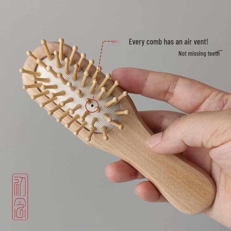 

Compact Airbag Hair Care Comb: Women s High-Quality, Portable, Non-Damaging Hair Smoothing & Massage Brush