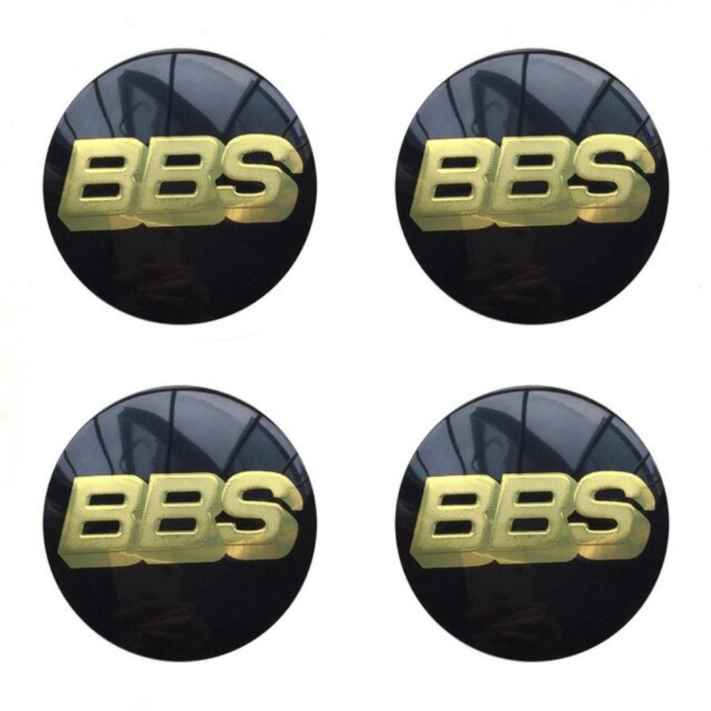 4 Stück 56mm 60mm 65mm 70mm 80mm BBS Logo Autoaufkleber für Auto Radnabendeckel Emblem Felge Nabenkappe Abzeichen Styling Zubehör