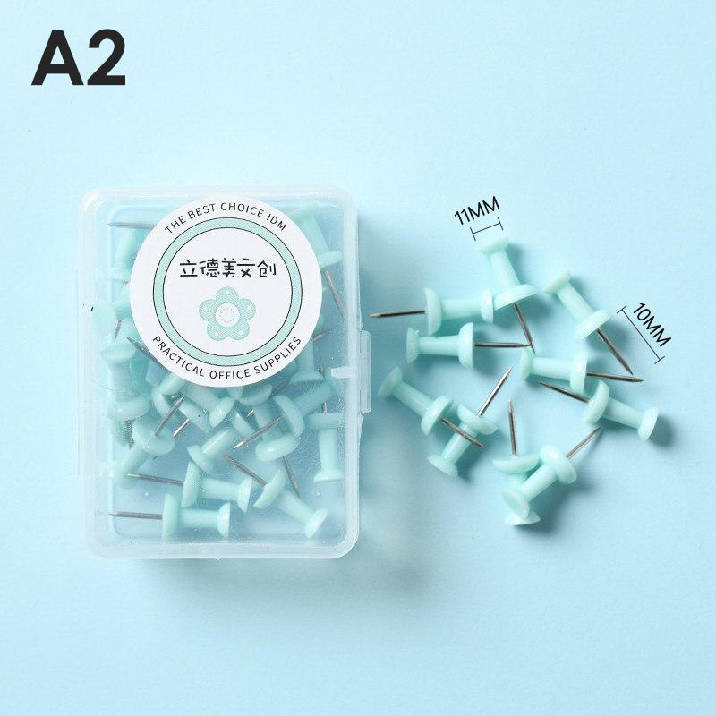 1 Cutie Macaron Colorat Bilă Ace de Gămălie Ace de Tăbliță Desen Foto