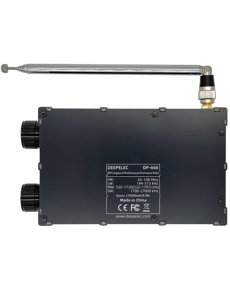 TEF6686 DP-666 High Sensitivity All-Wave AM/FM/Shortwave Radio